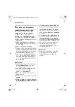 Предварительный просмотр 8 страницы Panasonic KX-TG6700C Operating Instructions Manual