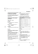 Предварительный просмотр 27 страницы Panasonic KX-TG6700C Operating Instructions Manual