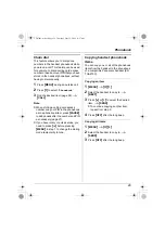 Предварительный просмотр 29 страницы Panasonic KX-TG6700C Operating Instructions Manual