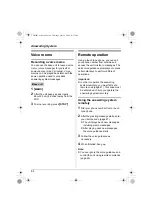 Предварительный просмотр 44 страницы Panasonic KX-TG6700C Operating Instructions Manual