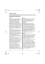 Предварительный просмотр 62 страницы Panasonic KX-TG6700C Operating Instructions Manual