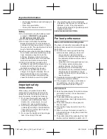 Предварительный просмотр 6 страницы Panasonic KX-TG6711BX Operating Instructions Manual