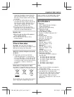 Предварительный просмотр 7 страницы Panasonic KX-TG6711BX Operating Instructions Manual