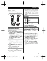 Предварительный просмотр 9 страницы Panasonic KX-TG6711BX Operating Instructions Manual