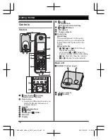 Предварительный просмотр 10 страницы Panasonic KX-TG6711BX Operating Instructions Manual