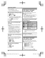 Предварительный просмотр 34 страницы Panasonic KX-TG6711BX Operating Instructions Manual