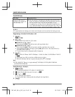 Предварительный просмотр 46 страницы Panasonic KX-TG6711BX Operating Instructions Manual