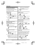 Preview for 22 page of Panasonic KX-TG6711E Operating Instructions Manual