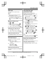 Preview for 41 page of Panasonic KX-TG6711E Operating Instructions Manual