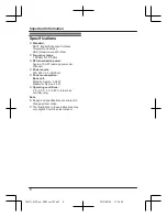 Preview for 8 page of Panasonic KX-TG6711FX Operating Instructions Manual