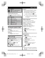 Предварительный просмотр 13 страницы Panasonic KX-TG6711FX Operating Instructions Manual