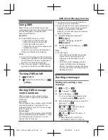 Preview for 33 page of Panasonic KX-TG6711FX Operating Instructions Manual