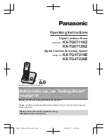 Panasonic KX-TG6711NZ Operating Instructions Manual preview