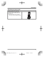 Preview for 5 page of Panasonic KX-TG6711NZ Operating Instructions Manual