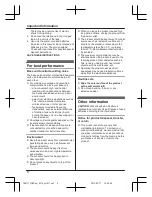 Preview for 8 page of Panasonic KX-TG6711NZ Operating Instructions Manual