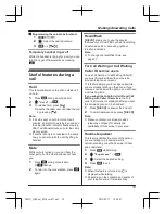 Preview for 19 page of Panasonic KX-TG6711NZ Operating Instructions Manual