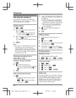 Preview for 22 page of Panasonic KX-TG6711NZ Operating Instructions Manual