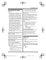 Preview for 33 page of Panasonic KX-TG6711NZ Operating Instructions Manual