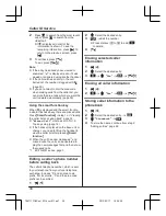 Preview for 34 page of Panasonic KX-TG6711NZ Operating Instructions Manual