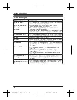 Preview for 44 page of Panasonic KX-TG6711NZ Operating Instructions Manual