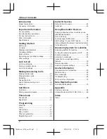 Preview for 2 page of Panasonic KX-TG674SK Operating Instructions Manual