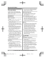 Preview for 6 page of Panasonic KX-TG674SK Operating Instructions Manual