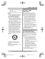 Preview for 7 page of Panasonic KX-TG674SK Operating Instructions Manual