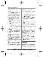 Preview for 20 page of Panasonic KX-TG674SK Operating Instructions Manual