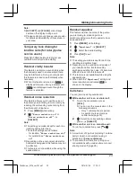 Preview for 23 page of Panasonic KX-TG674SK Operating Instructions Manual