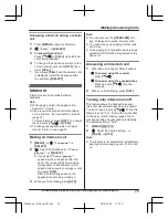 Preview for 25 page of Panasonic KX-TG674SK Operating Instructions Manual