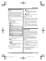 Preview for 41 page of Panasonic KX-TG674SK Operating Instructions Manual