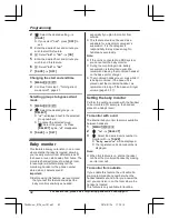 Preview for 42 page of Panasonic KX-TG674SK Operating Instructions Manual