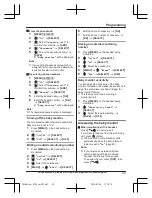 Preview for 43 page of Panasonic KX-TG674SK Operating Instructions Manual