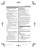 Preview for 45 page of Panasonic KX-TG674SK Operating Instructions Manual