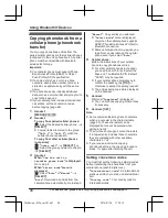 Preview for 48 page of Panasonic KX-TG674SK Operating Instructions Manual