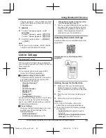 Preview for 49 page of Panasonic KX-TG674SK Operating Instructions Manual