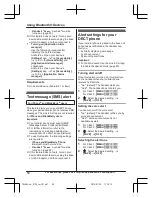 Preview for 50 page of Panasonic KX-TG674SK Operating Instructions Manual