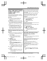 Preview for 51 page of Panasonic KX-TG674SK Operating Instructions Manual