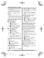 Preview for 56 page of Panasonic KX-TG674SK Operating Instructions Manual