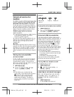 Preview for 59 page of Panasonic KX-TG674SK Operating Instructions Manual