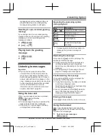 Preview for 31 page of Panasonic KX-TG6801E Operating Instructions Manual