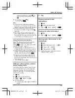 Preview for 35 page of Panasonic KX-TG6811 Series Operating Instructions Manual