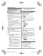 Preview for 34 page of Panasonic KX-TG6811BX Operating Instructions Manual