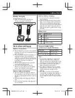 Preview for 11 page of Panasonic KX-TG6811NZ Operating Instructions Manual