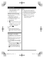 Preview for 16 page of Panasonic KX-TG6811NZ Operating Instructions Manual