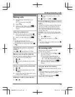 Предварительный просмотр 17 страницы Panasonic KX-TG6811NZ Operating Instructions Manual