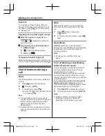 Предварительный просмотр 18 страницы Panasonic KX-TG6811NZ Operating Instructions Manual