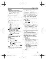 Preview for 31 page of Panasonic KX-TG6811NZ Operating Instructions Manual