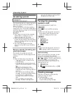 Preview for 36 page of Panasonic KX-TG6811NZ Operating Instructions Manual