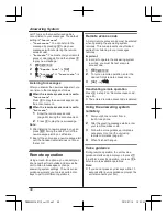 Preview for 40 page of Panasonic KX-TG6811NZ Operating Instructions Manual